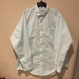 Patagonia snap shirt large p6 label vtg